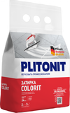 Plitonit Colorit затирка между всеми типами плитки 1,5-6мм Светло-серая 2кг - СКЛАД13.РФ