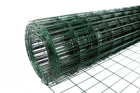 Сетка заборная 50*100мм 1,5*25м 2,0/2,5мм PVC - СКЛАД13.РФ
