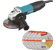 Шлифмашина угловая УШМ 720Вт 125мм MAKITA GA5030RX8											 - СКЛАД13.РФ