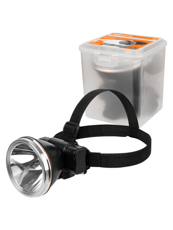 Фонарь «Налобный 14» аккум., 10 Вт LED, Li-Ion 3,7 В 4,8 А*ч, 550 лм, 230 В, TDM - СКЛАД13.РФ