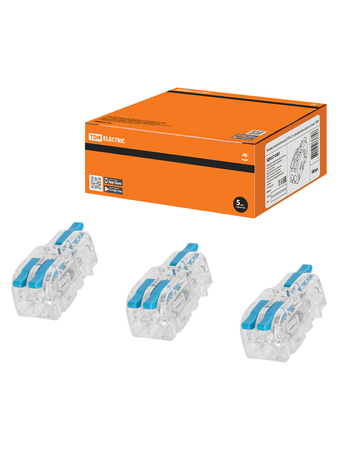 Клемма разветвительная СКР-612 в прозрачном корпусе (4 мм2) TDM - СКЛАД13.РФ