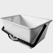 Ведро 12л для красок Black White Decor - СКЛАД13.РФ