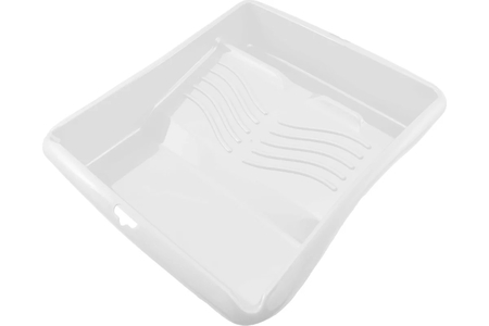 Ванночка малярная 170*300мм белая усиленная для валиков длиной до 100мм Decor - СКЛАД13.РФ