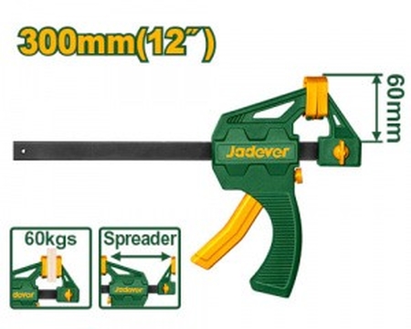 Струбцина быстрозажимная 60*300мм JADEVER JDCP4312/24 - СКЛАД13.РФ