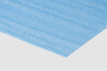 Подложка Порилекс НПЭ 1м*50м*3мм Белая/Синяя МЕТРАЖОМ - СКЛАД13.РФ