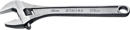 Разводной ключ STAYER MAXFORCE 375/43 мм - СКЛАД13.РФ