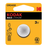 Батарейка Kodak CR2430-BL1 MAX Lithium - СКЛАД13.РФ