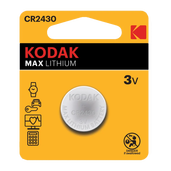 Батарейка Kodak CR2430-BL1 MAX Lithium - СКЛАД13.РФ