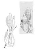 Шнур с плоской вилкой и светорегулятором 