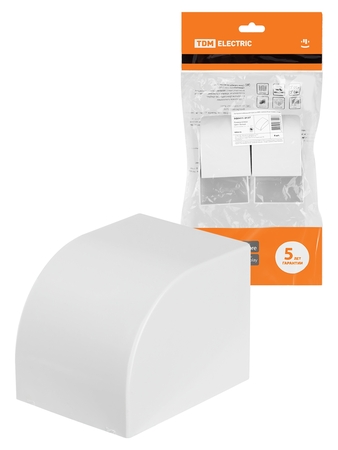 Заглушка кабельной трассы КМЗ 60х60 (4 шт./комп.) TDM - СКЛАД13.РФ