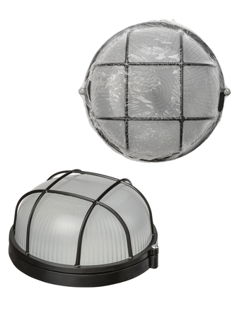 Светильник НПБ1302 черный/круг с реш. 60Вт IP54 TDM - СКЛАД13.РФ