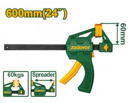 Струбцина быстрозажимная 60*600мм JADEVER JDCP4324/12 - СКЛАД13.РФ