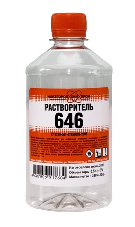 Растворитель 646 АДМИРАЛ 10л - СКЛАД13.РФ
