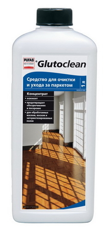 Glutoclean Средство для очистки и ухода за паркетом 1л - СКЛАД13.РФ