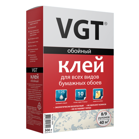 Клей обойный для бумажных обоев ВГТ 0,2кг - СКЛАД13.РФ